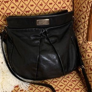 Marc Jacobs Black Leather Hobo
